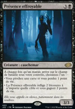 Présence effroyable