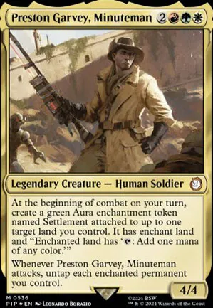Preston Garvey, milicien