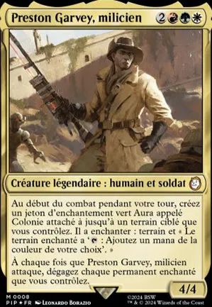 Preston Garvey, milicien