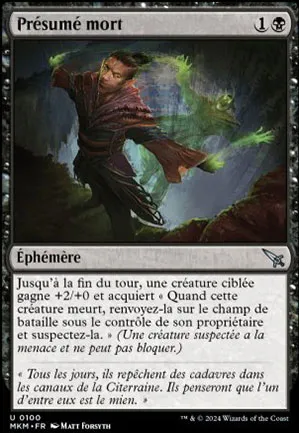 Présumé mort