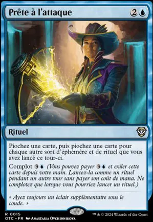 Prête à l'attaque