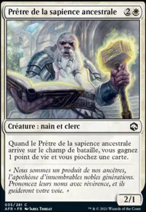Prêtre de la sapience ancestrale