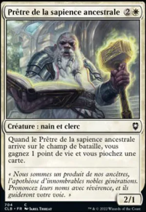Prêtre de la sapience ancestrale