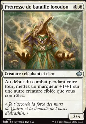 Prêtresse de bataille loxodon