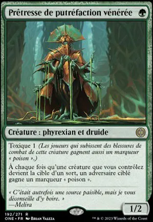 Prêtresse de putréfaction vénérée
