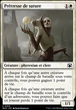 Prêtresse de suture