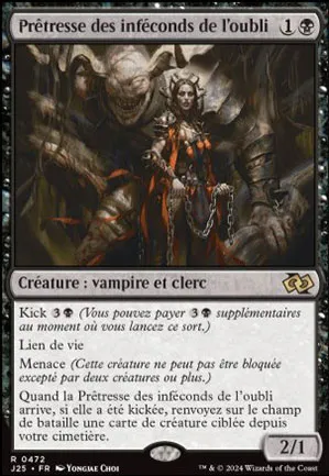 Prêtresse des inféconds de l'oubli