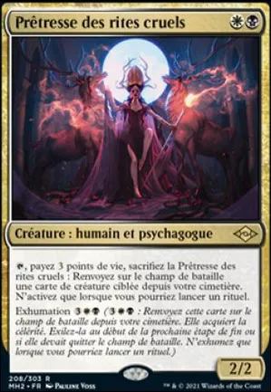 Prêtresse des rites cruels
