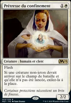 Prêtresse du confinement