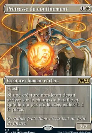 Prêtresse du confinement
