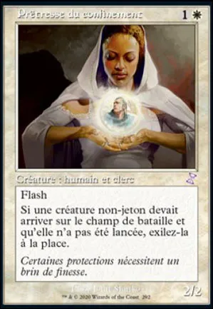 Prêtresse du confinement