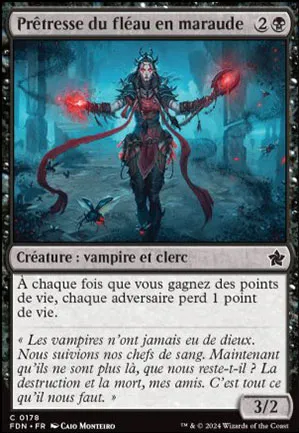 Prêtresse du fléau en maraude