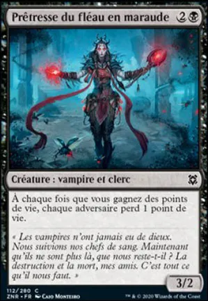Prêtresse du fléau en maraude