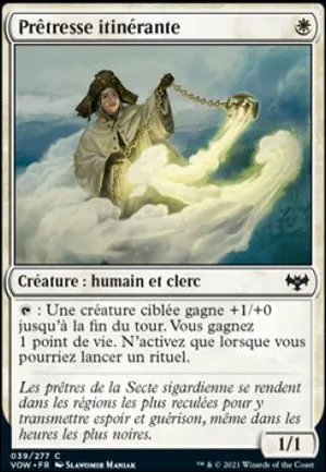 Prêtresse itinérante