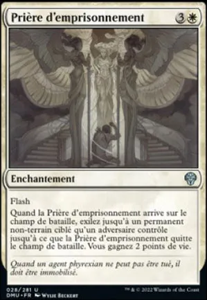 Prière d'emprisonnement