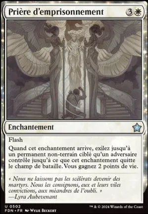 Prière d'emprisonnement