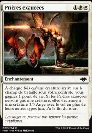 Prières exaucées