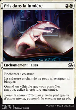 Pris dans la lumière