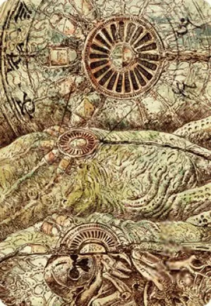 Processeur phyrexian - Illustration
