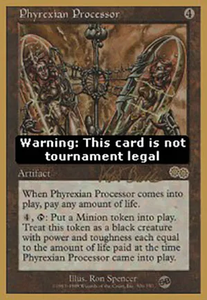 Processeur phyrexian