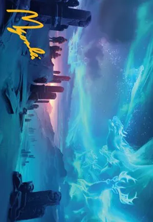 Procession aurorale - Illustration