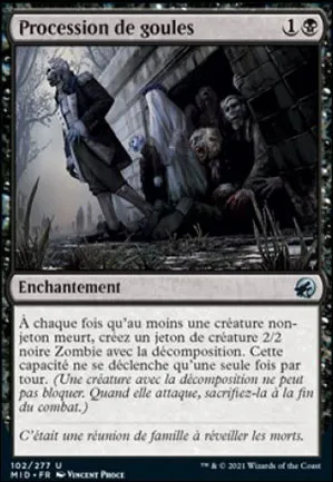 Procession de goules