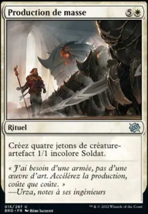 Production de masse