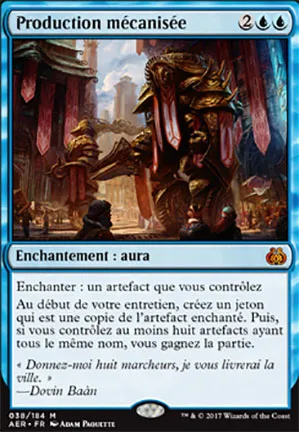 Production mécanisée