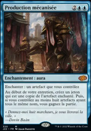 Production mécanisée