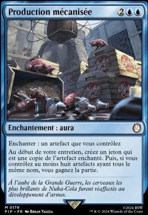 Production mécanisée