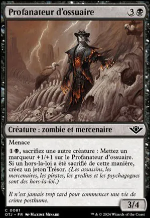 Profanateur d'ossuaire