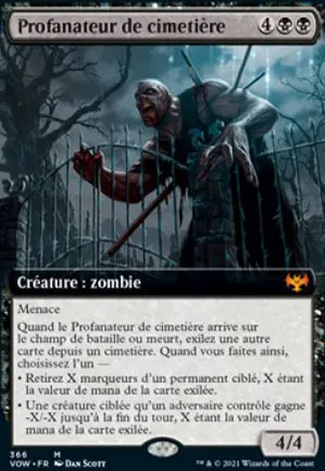 Profanateur de cimetière