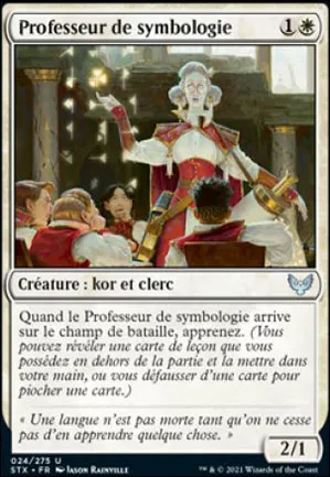 Professeur de symbologie