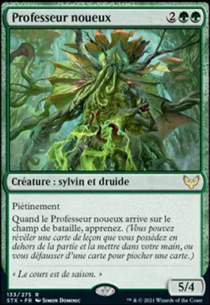 Professeur noueux