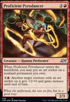 Proficient Pyrodancer