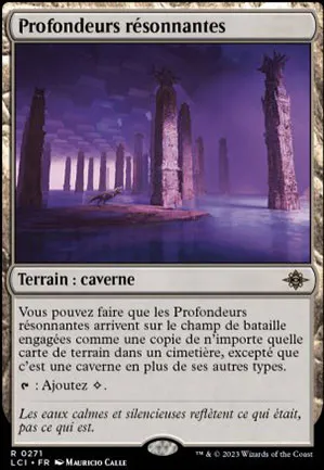 Profondeurs résonnantes