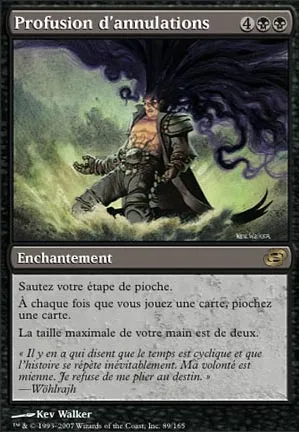 Profusion d'annulations
