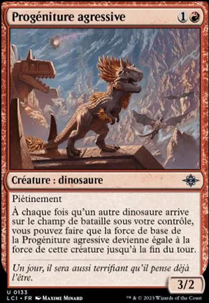 Progéniture agressive