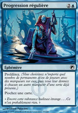 Progression régulière