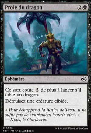 Proie du dragon