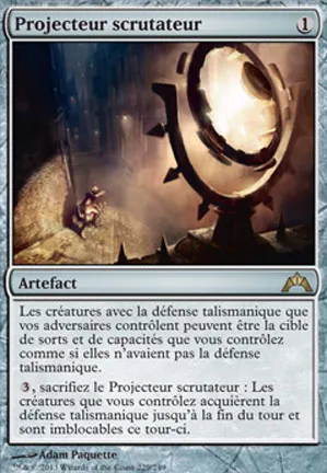 Projecteur scrutateur