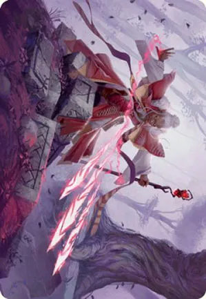 Projectile magique - Illustration