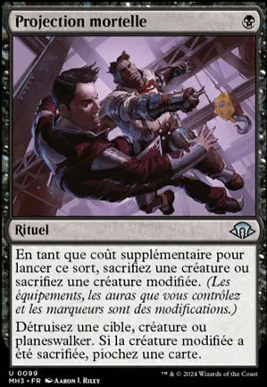 Projection mortelle