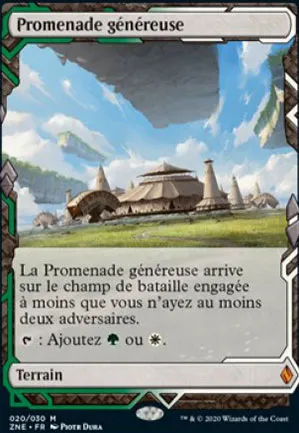 Promenade généreuse