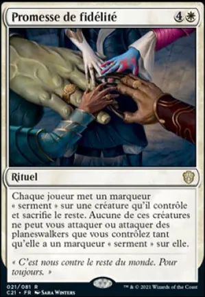 Promesse de fidélité