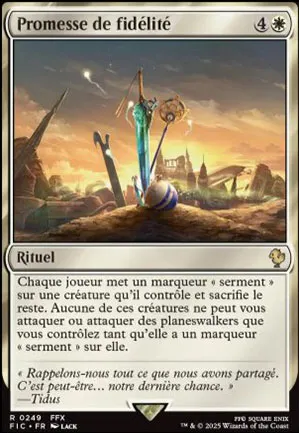 Promesse de fidélité