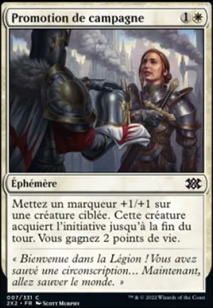 Promotion de campagne