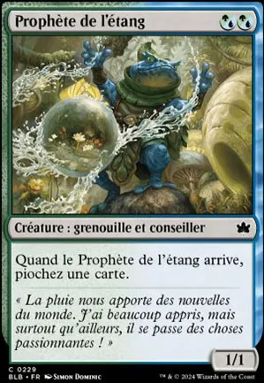Prophète de l'étang