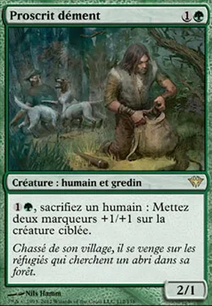 Proscrit dément