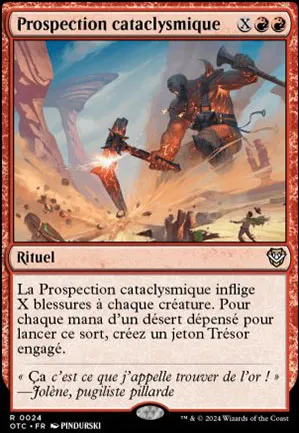 Prospection cataclysmique